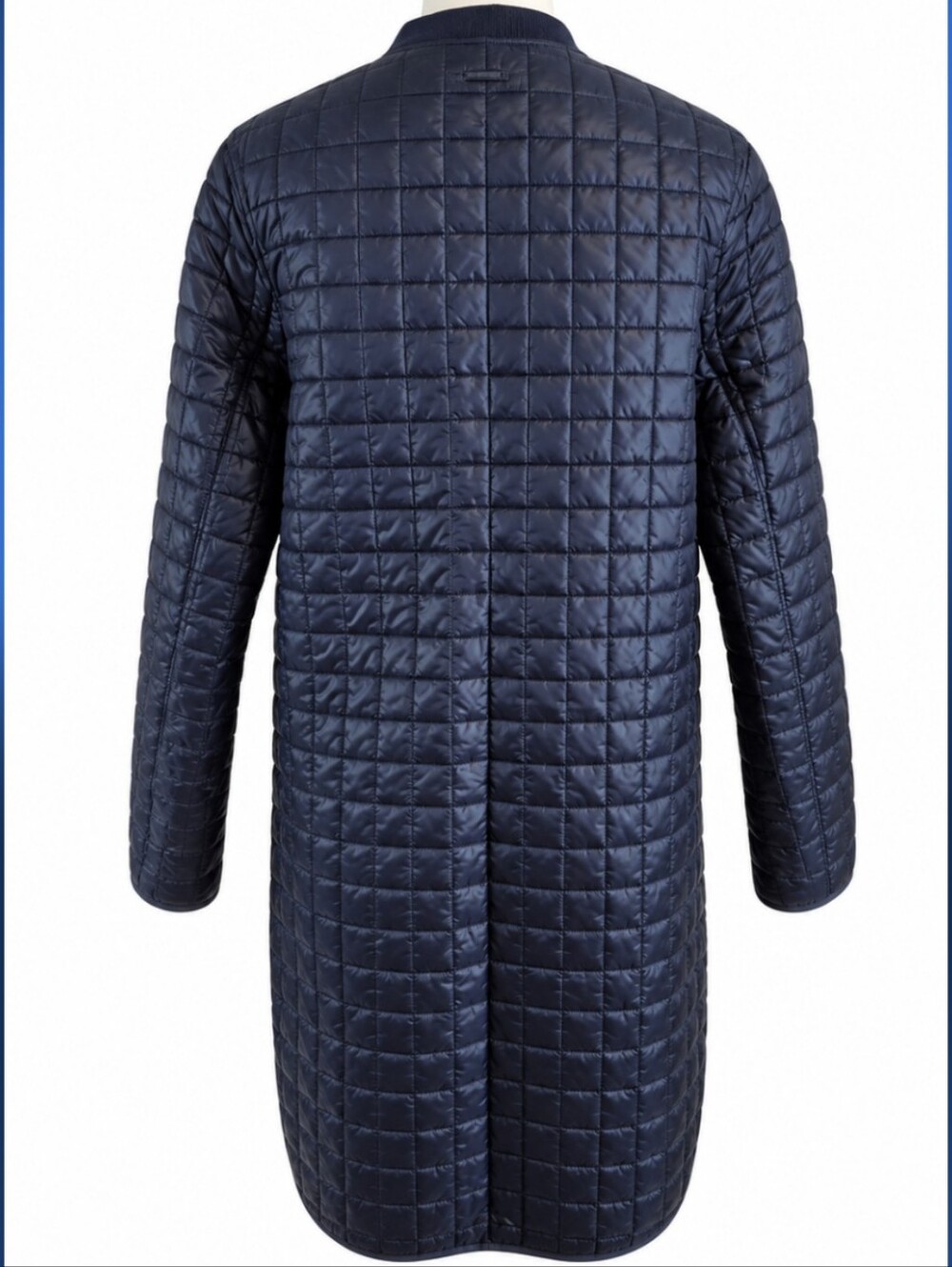 Athleta Grandview Primaloft Long Quilted Jacket Navy Size Small - Picture 3 of 11